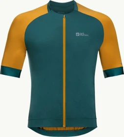 Jack Wolfskin Gravex Ss Trikot kurzarm emerald (Herren)