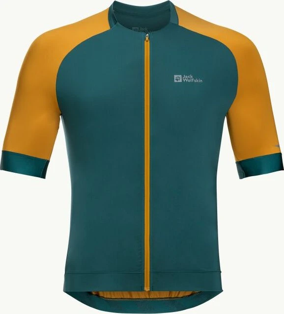 Jack Wolfskin Gravex Ss Trikot kurzarm emerald (Herren)