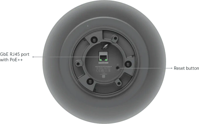 Ubiquiti AI PTZ Precision, schwarz