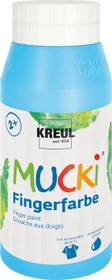Kreul Mucki Fingerfarbe, hellblau, 750ml