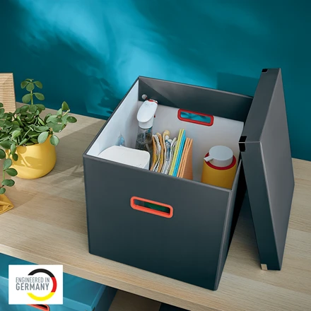 Leitz Click & Store Cosy Aufbewahrungsbox groß, A4, grau