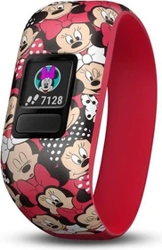 Garmin vivofit jr. 2 Disney Minnie Mouse Aktivitäts-Tracker elastisch (010-01909-00)