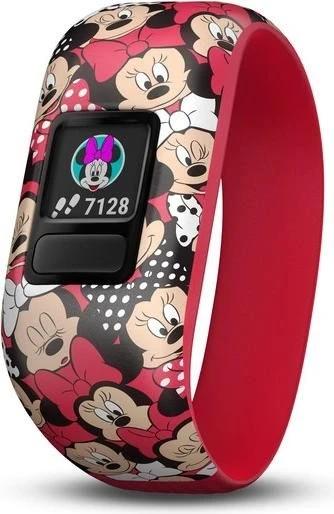 Garmin vivofit jr. 2 Disney Minnie Mouse Aktivitäts-Tracker elastisch