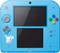 Nintendo 2DS Pokémon Sonne Bundle blau Vorschaubild