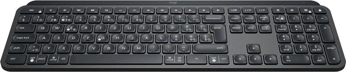 Logitech MX Keys, schwarz, USB/Bluetooth, CH