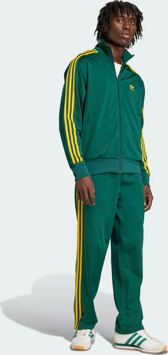 adidas Adicolor Classics Firebird Trainingshose lang collegiate green/crew yellow (Herren)