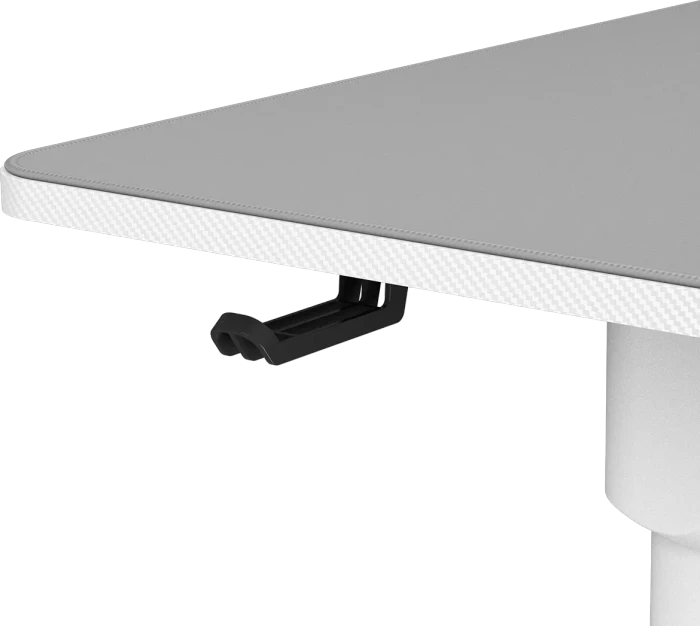 Cougar E-Grav Gaming Desk elektrisch höhenverstellbarer Schreibtisch 180x75cm weiß/weiß