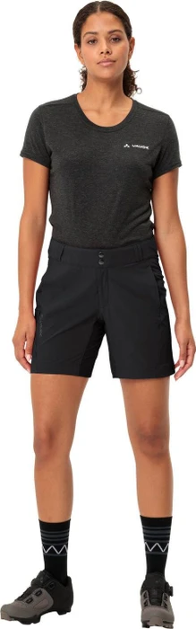 Vaude Tremalzini III Fahrradhose kurz schwarz (Damen)
