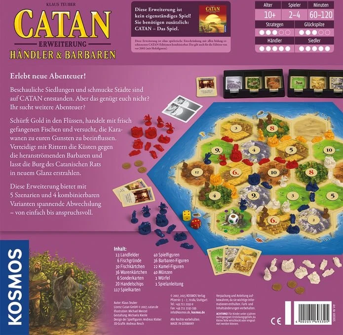 Die Siedler von Catan - Händler & Barbaren (3. Erweiterung)