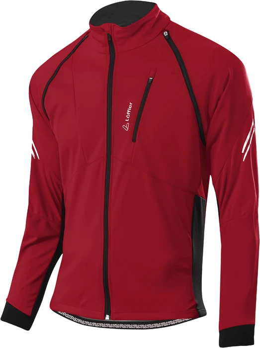 Löffler San Remo 2 Light Fahrradjacke maroon (Herren)