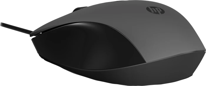 HP 150 Wired Mouse, grau/schwarz, USB