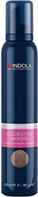 Indola Color Style Mousse temporäre Haarfarbe hellbraun, 200ml
