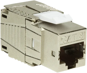 LogiLink Keystone Modul RJ-45 Buchse via Verlegekabel Cat8.1 PrimeLine