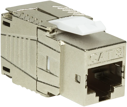 LogiLink Keystone Modul RJ-45 Buchse via Verlegekabel Cat8.1 PrimeLine