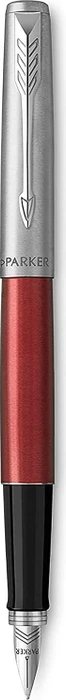 Parker Jotter kensington red, rechte Hand, mittel, Geschenkbox