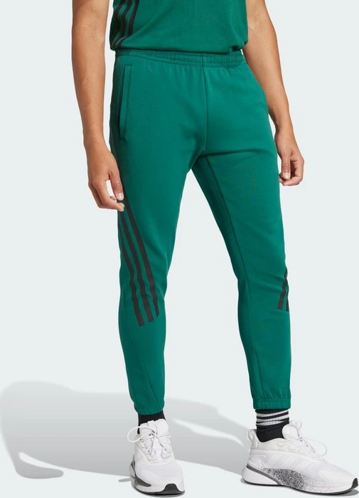 adidas Future Icons 3-Streifen Trainingshose lang collegiate green (Herren)