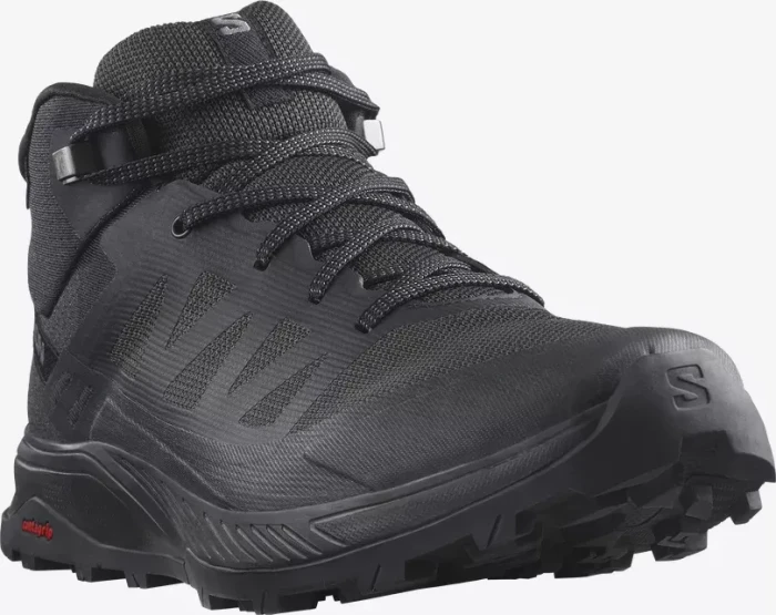 Salomon Outrise Mid GTX black/phantom (Herren)