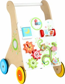 Legler Small Foot Lauflernwagen Kunterbunt
