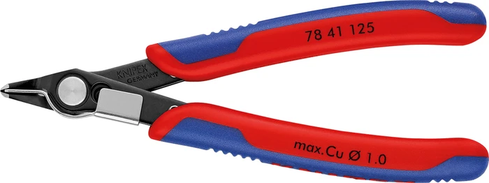 Knipex Electronic Super Knips Elektronik-Seitenschneider, 12.5cm
