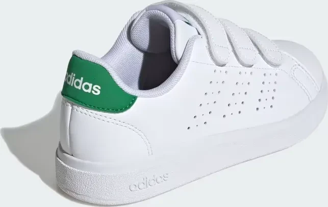 adidas Advantage Base 2.0 cloud white/green (Junior)