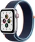 Apple Watch SE (GPS + Cellular) 40mm silber mit Sport Loop dunkelmarine Vorschaubild