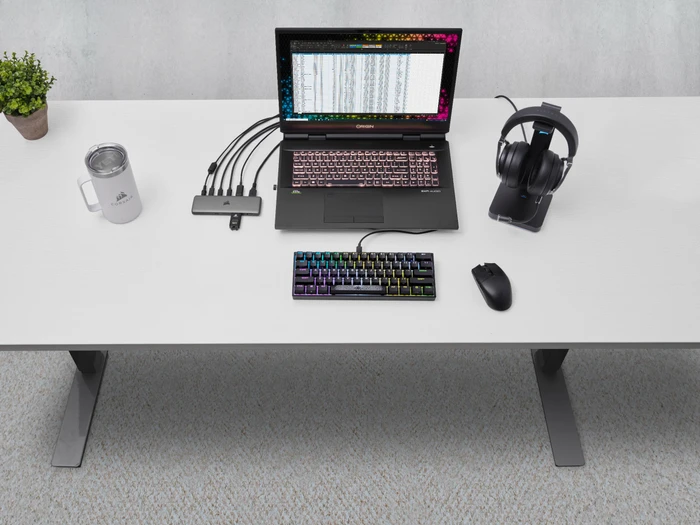 Corsair USB100 7-Port USB-C/USB-A Expansion Hub, USB-C 3.0 [Buchse]