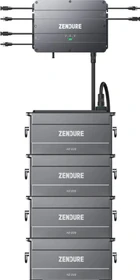 Zendure SolarFlow PV-Hub 1200 mit 4x AB1000, 3.84kWh