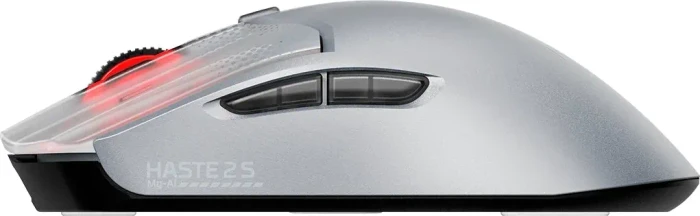 HP HyperX Pulsefire Haste 2 S Wireless silber, USB/Bluetooth