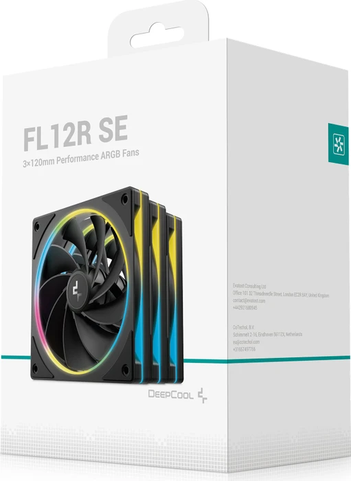 DeepCool FL12R SE 3IN1, schwarz, 120mm, 3er-Pack