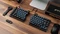 Keychron Q11, 75% Split Design, schwarz/blau, LEDs RGB, hot-swap, Keychron K Pro BROWN, USB, DE Vorschaubild