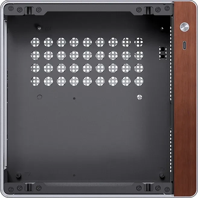 Jonsbo N10, silber, Mini-ITX