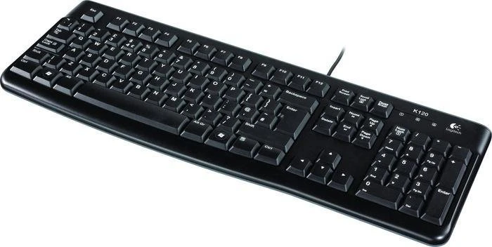 Logitech OEM K120 Keyboard for Business, schwarz, USB, DE
