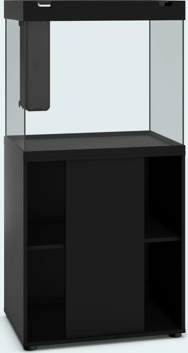 Juwel Lido 200 LED Aquarium-Set mit Unterschrank, schwarz/schwarz, 200l