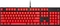 Corsair Pro Keycap Mod Kit, Kunststoff (PBT) Double-Shot, rot, 105 Tasten, ISO-DE Vorschaubild