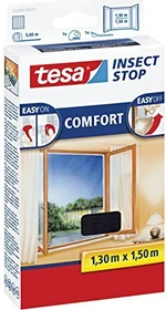 tesa Insect Stop Comfort Fliegengitter 130x150cm anthrazit