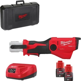 Milwaukee M12 HPT-202C M-Set Akku-Presswerkzeug inkl. Koffer + 2 Akkus 2.0Ah