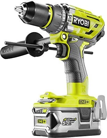 Ryobi R18PD7-252S Akku-Schlagbohrschrauber inkl. Tasche + 2 Akkus 2.0/5.0Ah