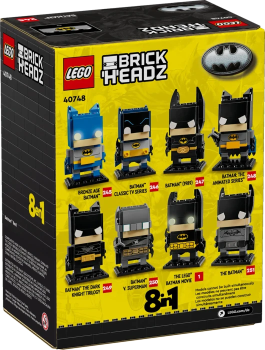 LEGO BrickHeadz - Batman 8-in-1-Figur