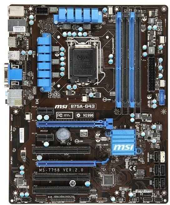 MSI B75A-G43 (Intel 1155)