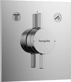 Hansgrohe DuoTurn E Thermostat mit 2 Ventilen chrom