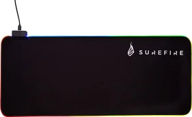 Verbatim SureFire Silent Flight RGB-680 Gaming Mousepad, schwarz
