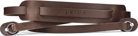 Leica Tragriemen mit Schulterteil dunkelbraun
