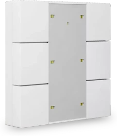 MDT Taster Plus 55 Gen2 6-fach reinweiß matt