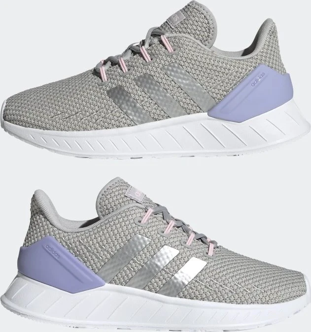 adidas Questar Flow NXT grey two/silver metallic/violet tone (Junior)