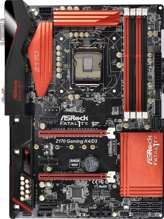 ASRock Fatal1ty Z170 Gaming K4/D3 (Intel 1151)