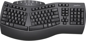 Perixx Periboard-612B, schwarz, USB/Bluetooth, US (11354 / PERIBOARD-612BUS)