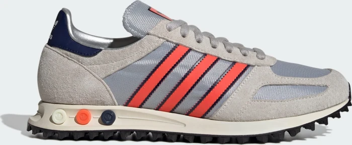 adidas LA Trainer OG silver metallic/dark blue