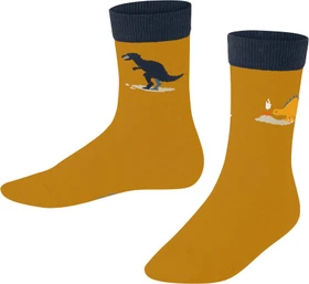 Falke Dinosaurs Socken curcuma (Junior)