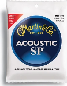 Martin SP Acoustic Bass 92/8 Phosphor Bronze Light