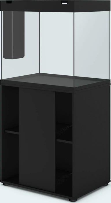 Juwel Lido 200 LED Aquarium-Set mit Unterschrank, schwarz/schwarz, 200l